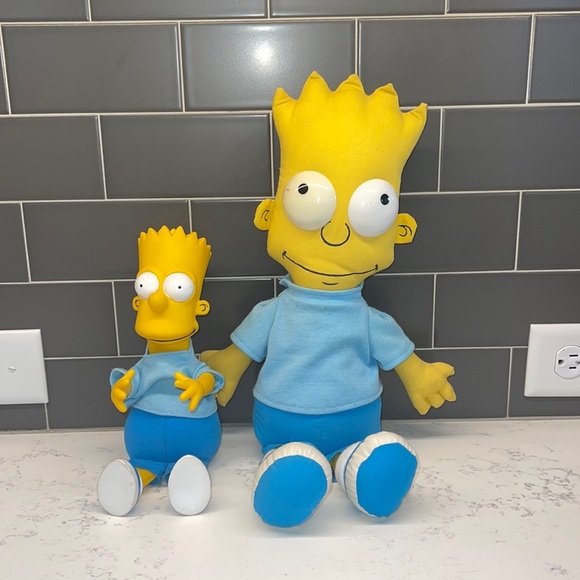 Vintage 1990 bart Simpson toys - Picture 1 of 12